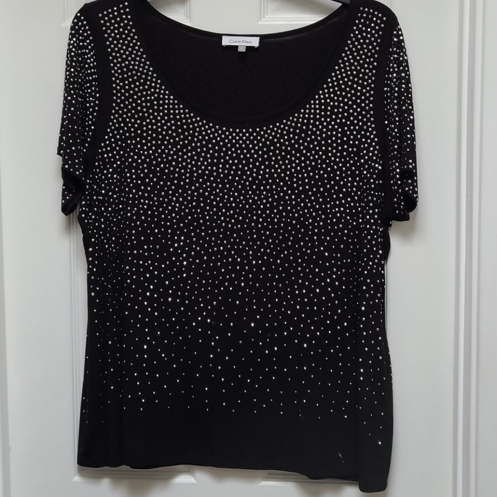 Calvin Klein Rhinestone Tunic - Picture 3 of 5